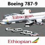 FSX Ethiopian Boeing 787-9 AGS-G4e